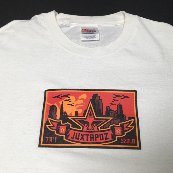 Hanes Other - Vintage 90s Juxtapoz x Obey Giant Exclusive New